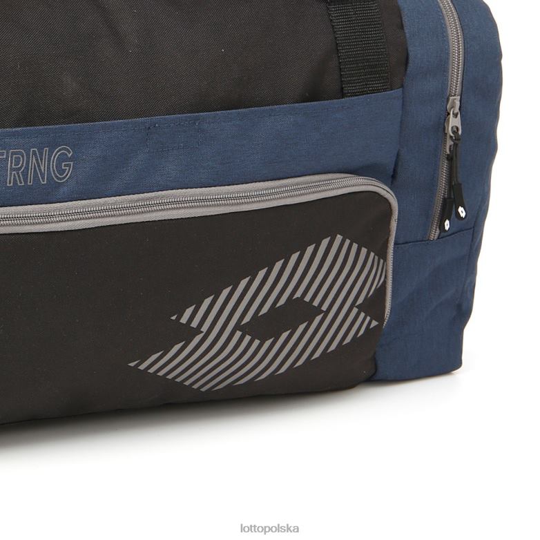 Lotto Polska - Lotto Człowiek granatowy/cały czarny trening workowy akcesoria R4DBZ648