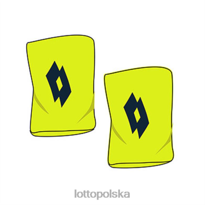 Lotto Polska - Lotto Człowiek żółty neon nadgarstek tenisowy b skg ii akcesoria R4DBZ674