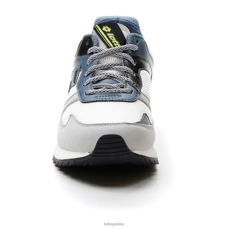 Lotto Polska Buty - Lotto Człowiek biały/niebieski miraż/szary pary biegacz plus 95 amf v buty R4DBZ75