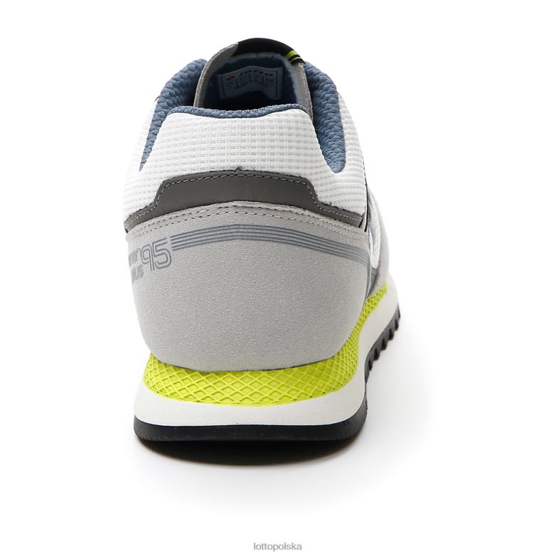 Lotto Polska Buty - Lotto Człowiek biały/niebieski miraż/szary pary biegacz plus 95 amf v buty R4DBZ75