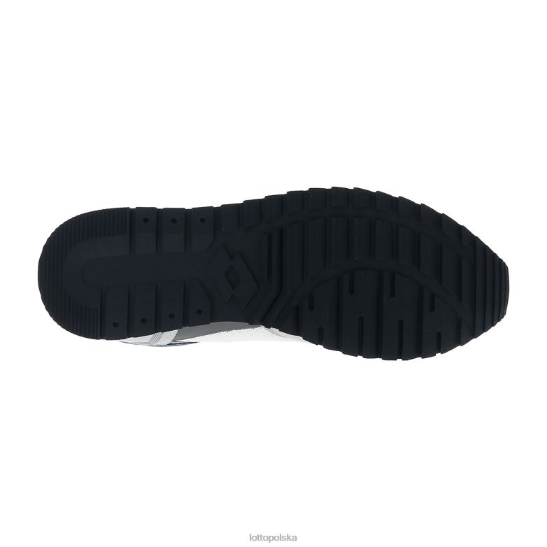 Lotto Polska Buty - Lotto Człowiek biały/niebieski miraż/szary pary biegacz plus 95 amf v buty R4DBZ75