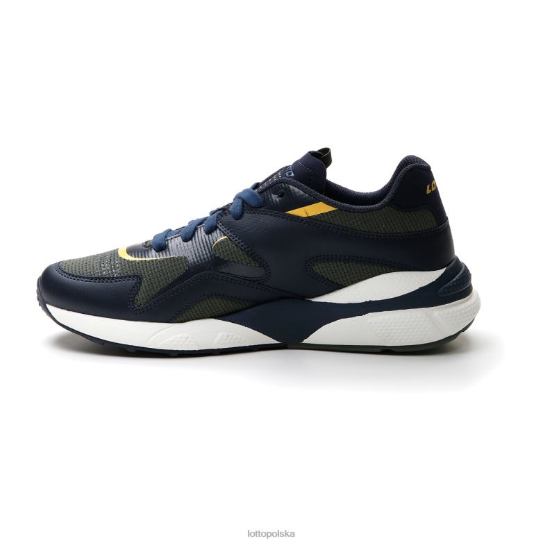 Lotto Polska Buty - Lotto Człowiek ciemnoniebieski/tymiankowo-zielony/stare złoto Syriusz 95 amf buty R4DBZ57