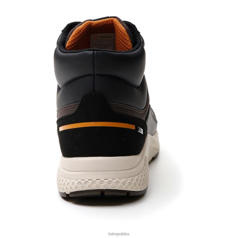 Lotto Polska Buty - Lotto Człowiek kremowy brąz/cały czarny ultra amf ii mid hd buty R4DBZ68