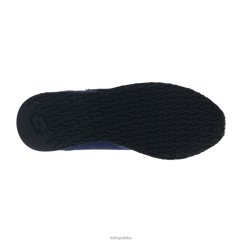 Lotto Polska Buty - Lotto Człowiek sukienka niebieska/cała czarna trener amf xix cvs buty R4DBZ82