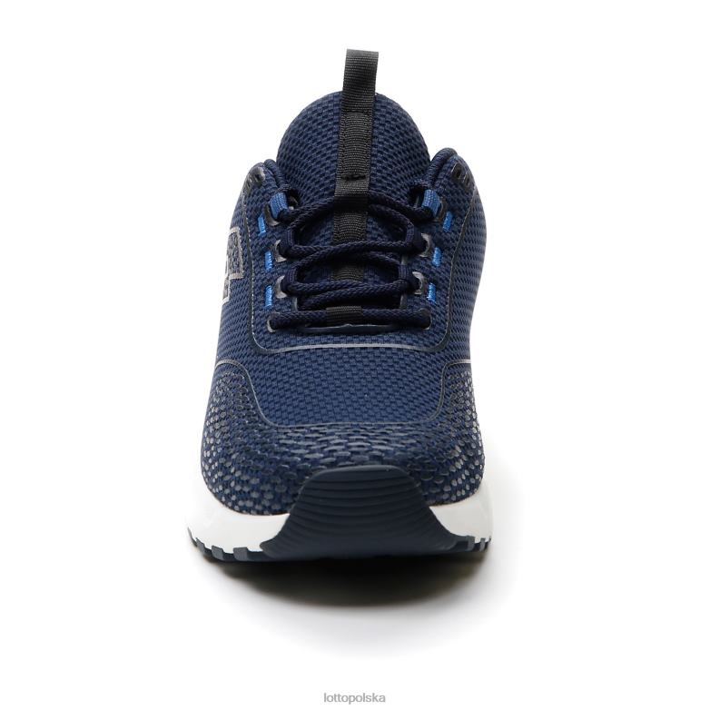 Lotto Polska Buty - Lotto Człowiek sukienka niebieska/gravity titan/cała czarna kibra amf buty R4DBZ60