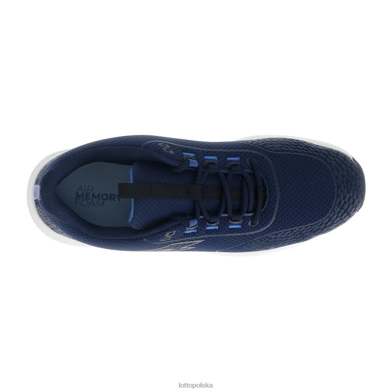 Lotto Polska Buty - Lotto Człowiek sukienka niebieska/gravity titan/cała czarna kibra amf buty R4DBZ60