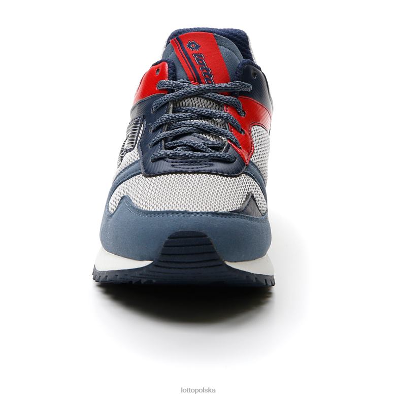 Lotto Polska Buty - Lotto Człowiek szary/sukienka niebieska/niebieski miraż biegacz plus 95 amf v buty R4DBZ80