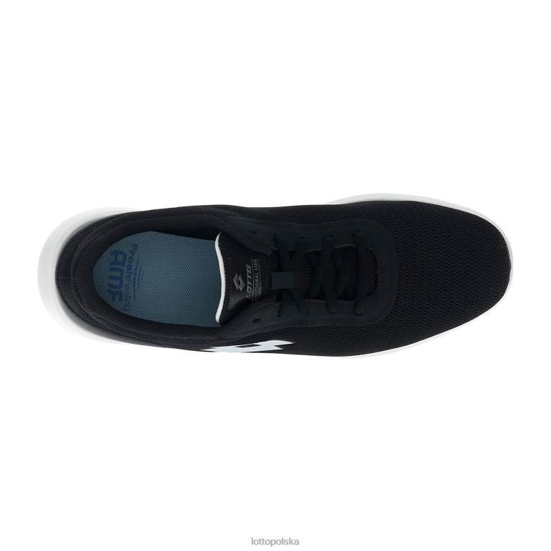 Lotto Polska Buty - Lotto Człowiek wszystko czarno-białe odwrotnie amf 1 buty R4DBZ86