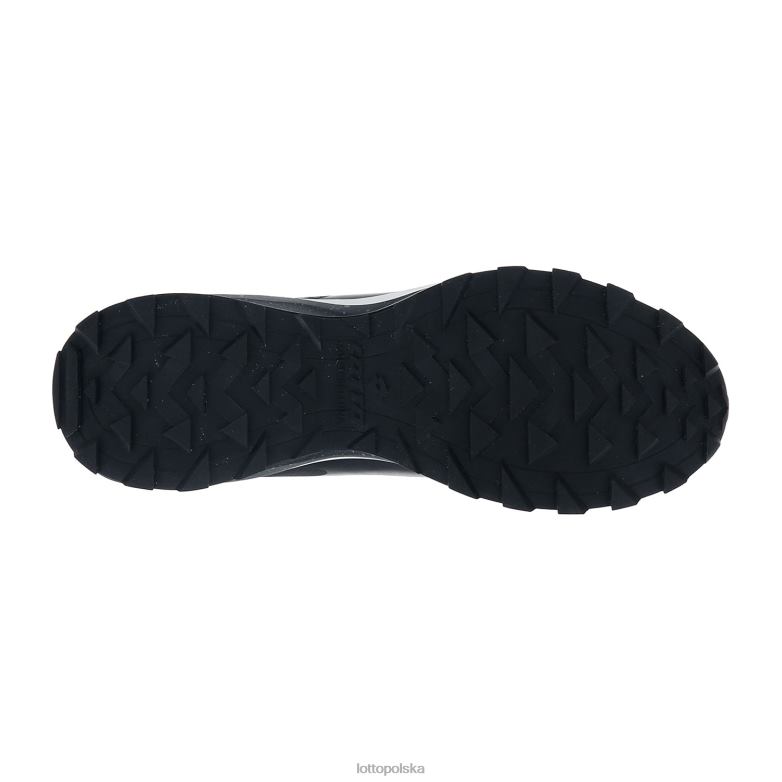 Lotto Polska Buty - Lotto Człowiek cały czarny/grawitacyjny tytan Moonrun 300 buty R4DBZ218