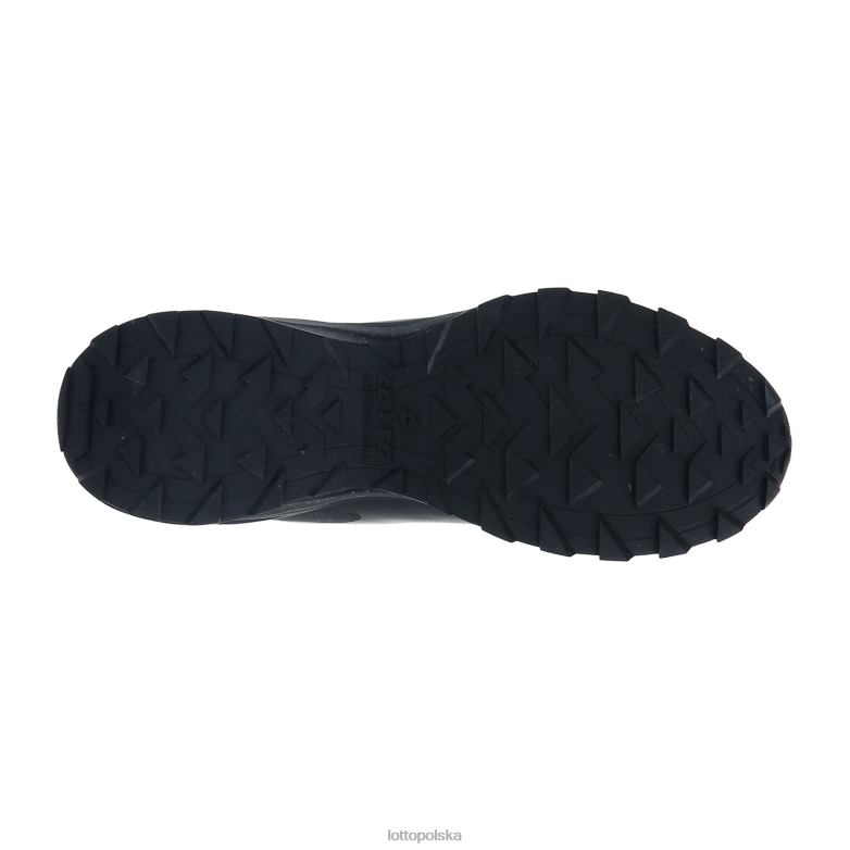 Lotto Polska Buty - Lotto Człowiek cały czarny/grawitacyjny tytan moonrun 300 ii w połowie hd buty R4DBZ239