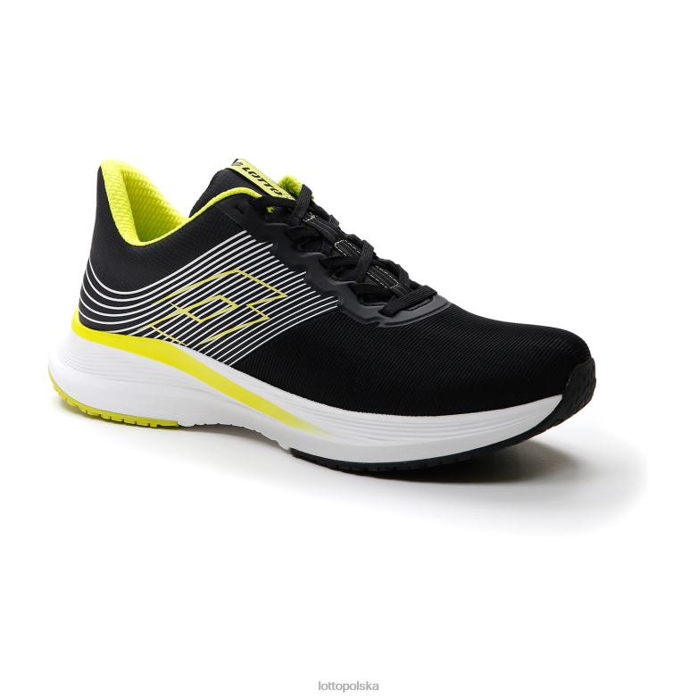 Lotto Polska Buty - Lotto Człowiek wszystkie czarne/akacja zielone speedevo 700 ii buty R4DBZ232