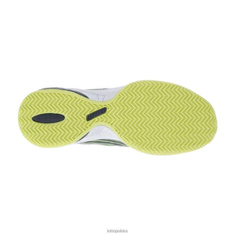 Lotto Męskie - Lotto Człowiek asfalt/cały biały/żółty neon mirage 300 cly buty R4DBZ123