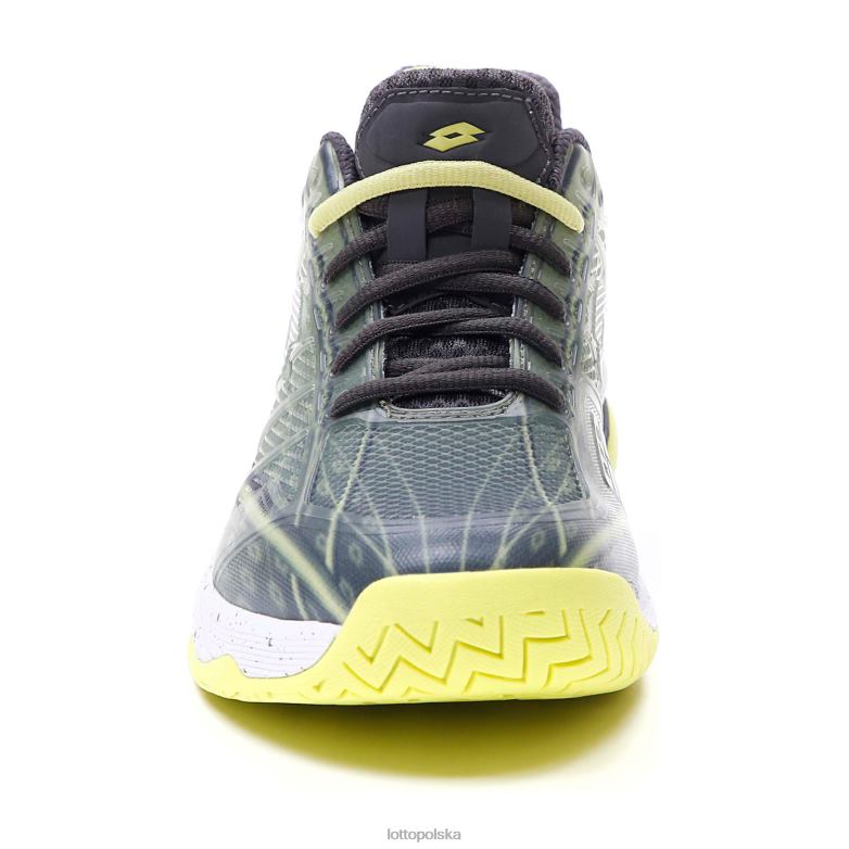 Lotto Męskie - Lotto Człowiek asfalt/cały biały/żółty neon mirage 300 spd buty R4DBZ122