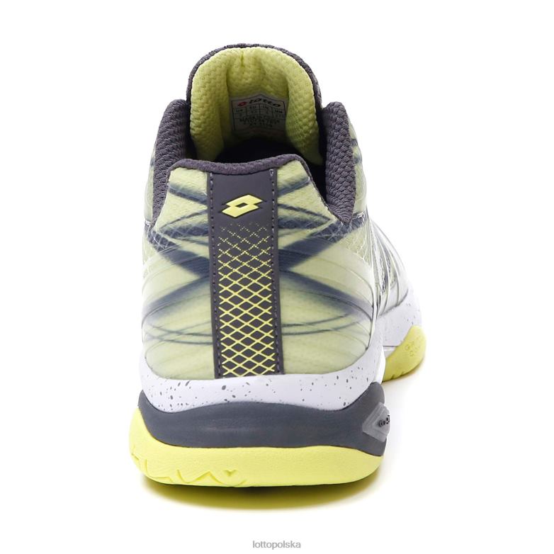 Lotto Męskie - Lotto Człowiek asfalt/cały biały/żółty neon mirage 300 spd buty R4DBZ122