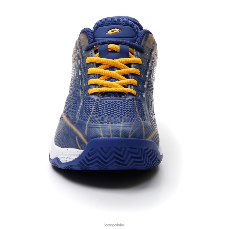 Lotto Męskie - Lotto Człowiek błękit sodalitowy/cała biel/szafran mirage 300 cly buty R4DBZ118