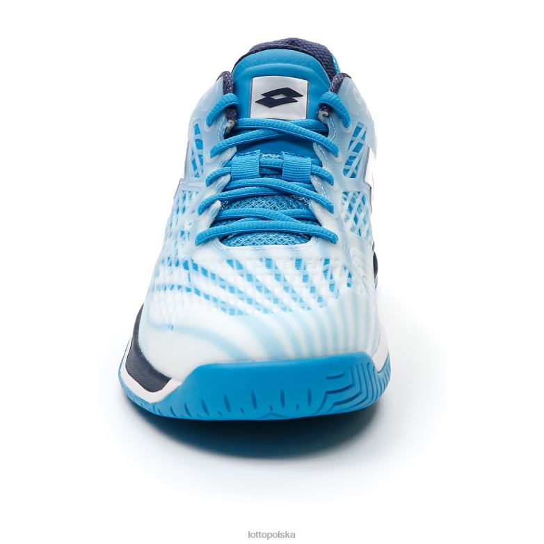 Lotto Męskie - Lotto Człowiek cała biała/granatowa/niebieska zatoka mirage 100 spd buty R4DBZ107