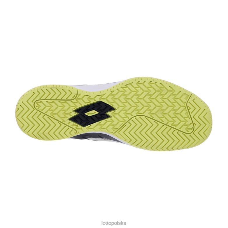 Lotto Męskie - Lotto Człowiek całe białe/żółte neonowe/całe czarne mirage 200 spd buty R4DBZ112
