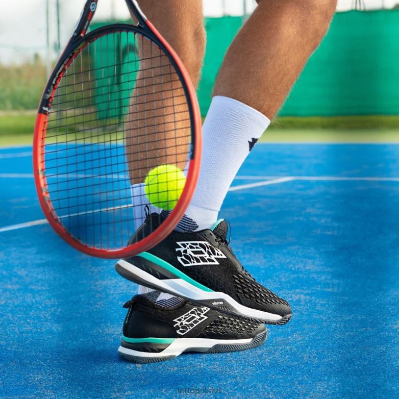 Lotto Męskie - Lotto Człowiek całe czarne/całe białe/zielone 929c Hiperpuls raptora 100 cly buty R4DBZ94