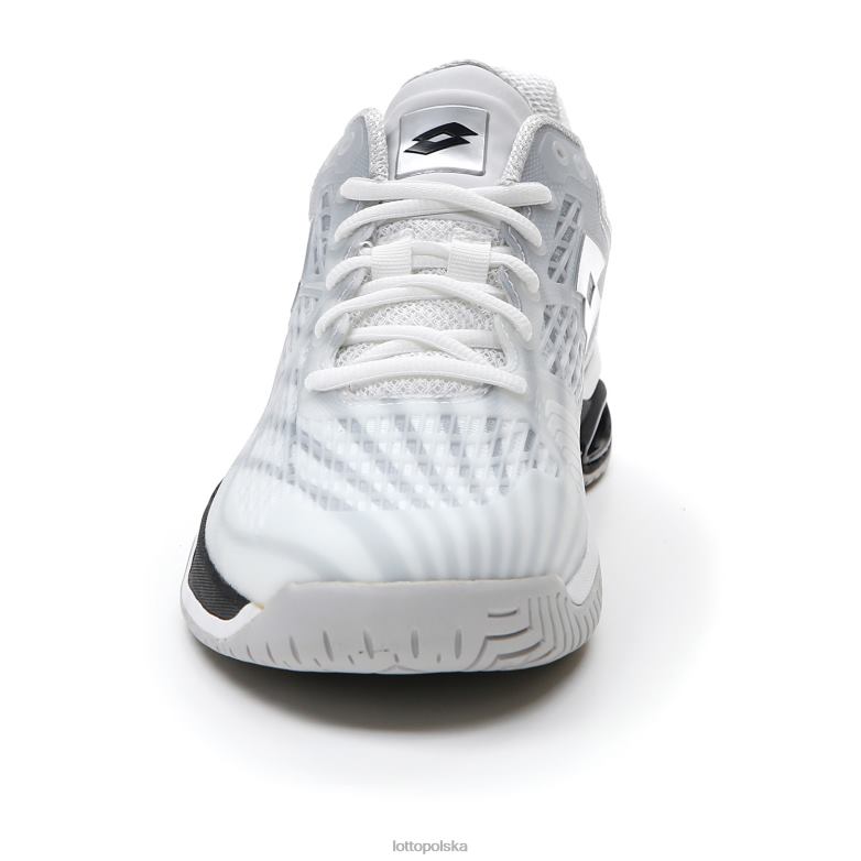Lotto Męskie - Lotto Człowiek cały biały/cały czarny/srebrny metal 2 mirage 100 spd buty R4DBZ109