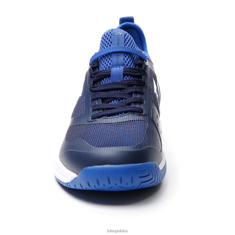Lotto Męskie - Lotto Człowiek granatowy/cały biały/pacyficzny błękit mirage 200 spd buty R4DBZ137