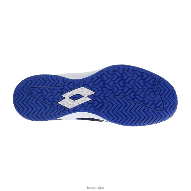 Lotto Męskie - Lotto Człowiek granatowy/cały biały/pacyficzny błękit mirage 200 spd buty R4DBZ137