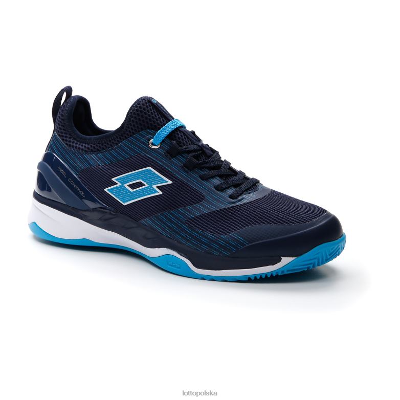 Lotto Męskie - Lotto Człowiek granatowy/niebieski ocean/cały biały mirage 200 cly buty R4DBZ132