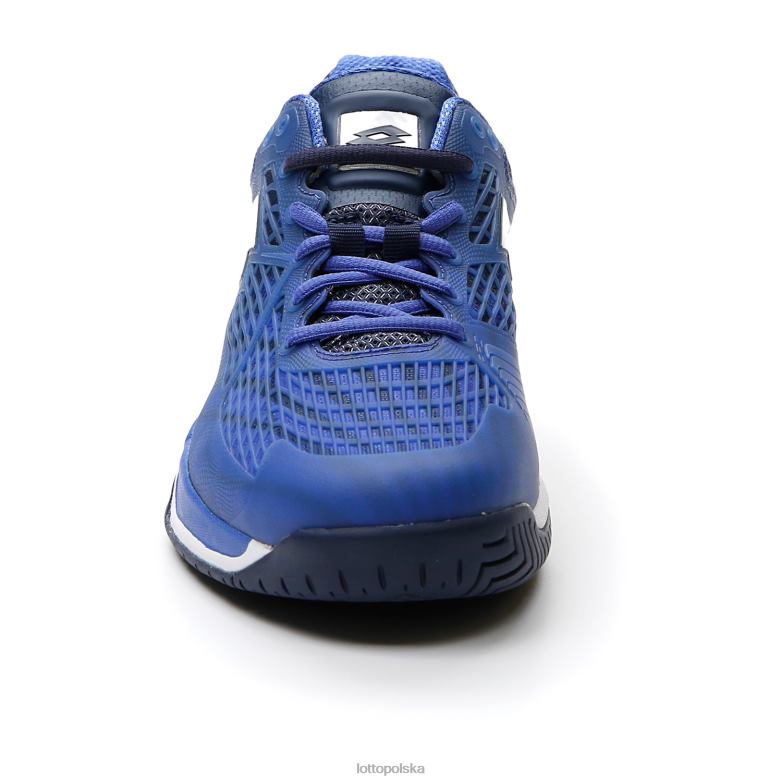 Lotto Męskie - Lotto Człowiek niebieski amparo/żółty neonowy/granatowy mirage 100 spd buty R4DBZ111