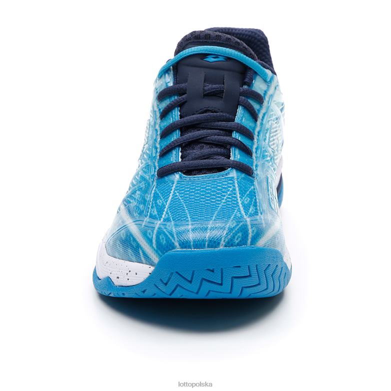 Lotto Męskie - Lotto Człowiek niebieski gniady/cały biały/granatowy mirage 300 spd buty R4DBZ121