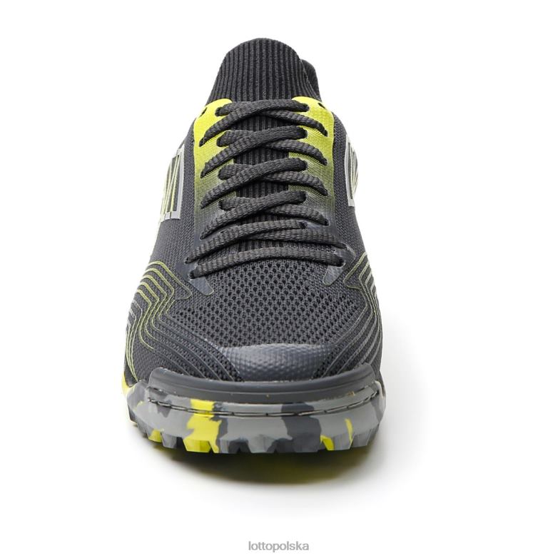 Lotto Męskie - Lotto Człowiek asfalt/srebrny metal 2/akacja zielona takto 250tf buty R4DBZ179