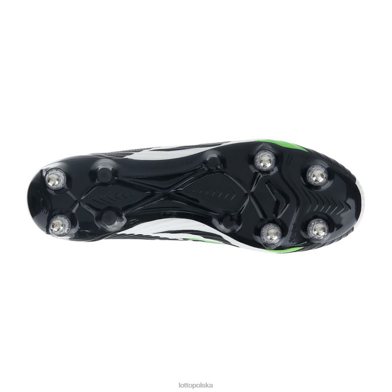 Lotto Męskie - Lotto Człowiek całe czarne/całe białe/wiosennozielone solista 100 vi grawitacja sgx buty R4DBZ150