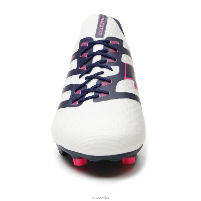 Lotto Męskie - Lotto Człowiek całość w kolorze białym/granatowym maestro 100 iv fg buty R4DBZ144