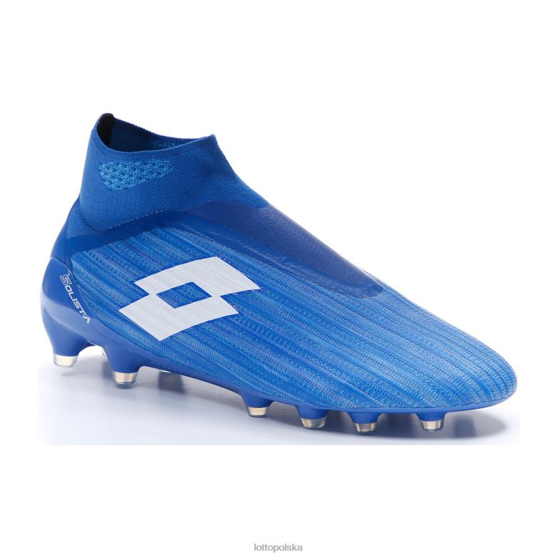 Lotto Męskie - Lotto Człowiek niebieski diva/cały biały/niebieski skydiver solista 100 iii grawitacyjna fg buty R4DBZ164