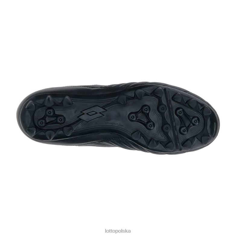 Lotto Męskie - Lotto Człowiek wszystko czarne stadion 300 ii agm buty R4DBZ201