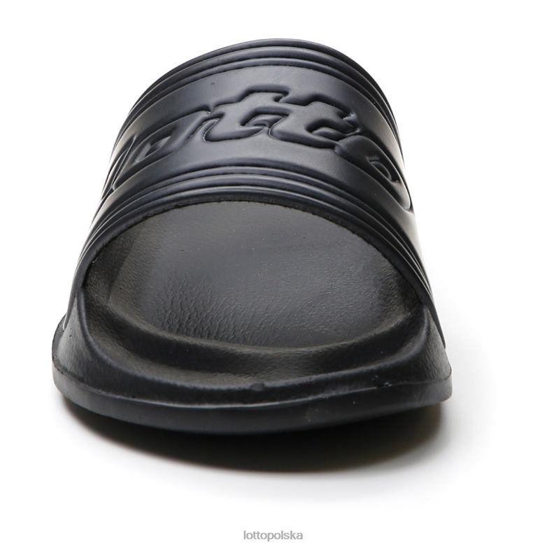 Lotto Polska Buty - Lotto Człowiek wszystko czarne w połowie slajdu buty R4DBZ262