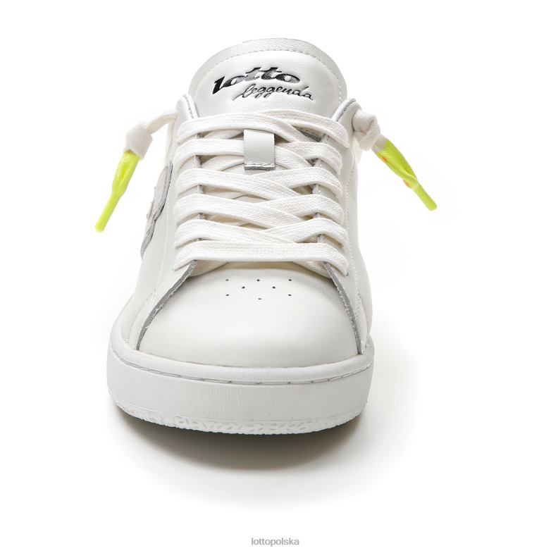 Lotto Polska Buty - Lotto Człowiek biały/całkowicie czarny/bezpieczny żółty autograf fluo buty R4DBZ42
