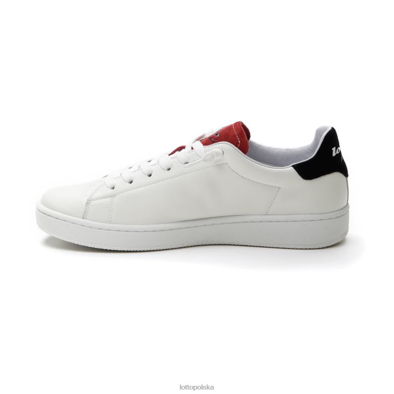 Lotto Polska Buty - Lotto Człowiek biały/suszony pomidor/cały czarny blok autografów buty R4DBZ1