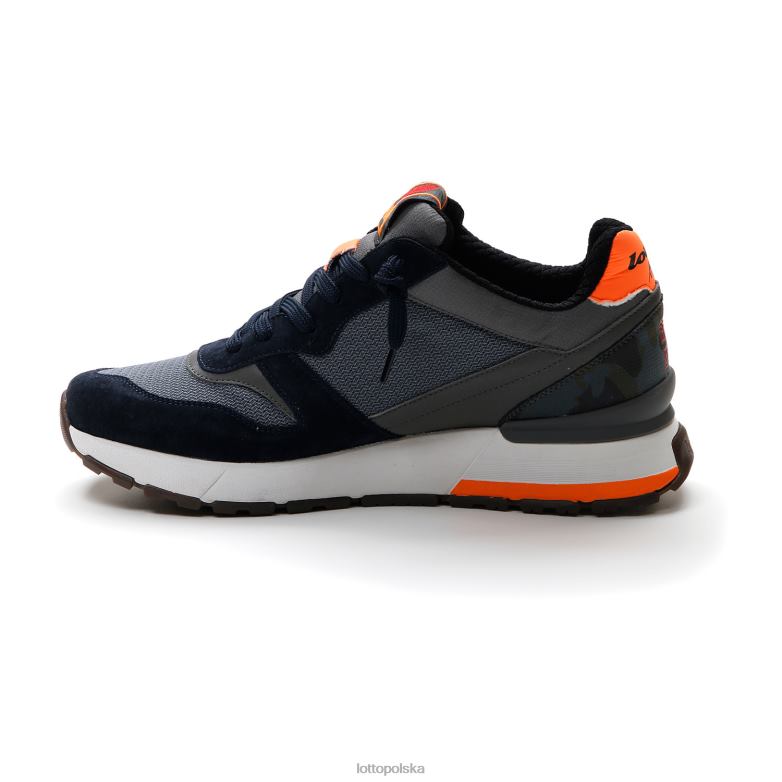 Lotto Polska Buty - Lotto Człowiek ciemnoniebieski/niebieski miraż/węgiel drzewny Kamuflaż Tokyo Ginza buty R4DBZ23