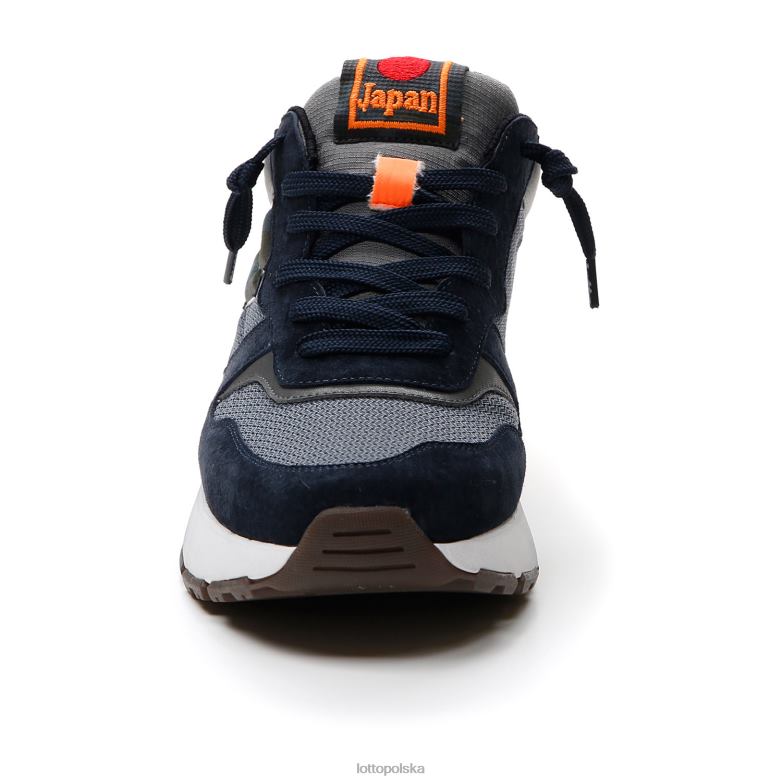Lotto Polska Buty - Lotto Człowiek ciemnoniebieski/niebieski miraż/węgiel drzewny Kamuflaż Tokyo Ginza buty R4DBZ23