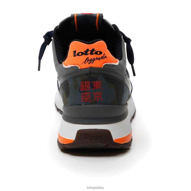 Lotto Polska Buty - Lotto Człowiek ciemnoniebieski/niebieski miraż/węgiel drzewny Kamuflaż Tokyo Ginza buty R4DBZ23