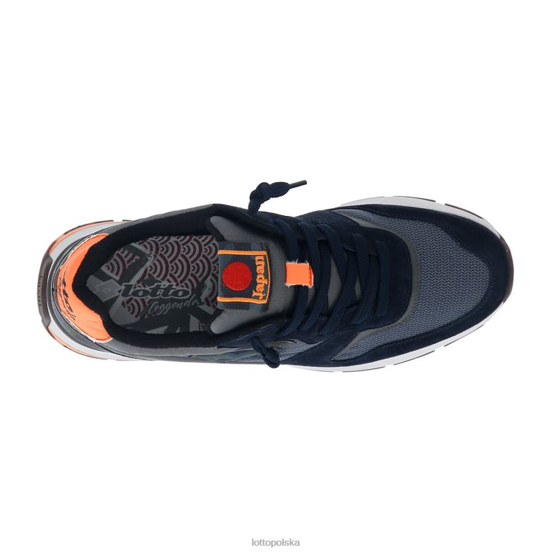 Lotto Polska Buty - Lotto Człowiek ciemnoniebieski/niebieski miraż/węgiel drzewny Kamuflaż Tokyo Ginza buty R4DBZ23