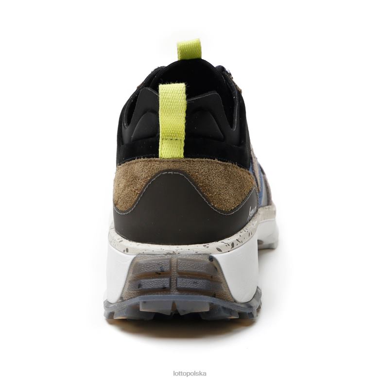 Lotto Polska Buty - Lotto Człowiek ciepły szary 11u/księżycowy błękit/martini oli Tokio Fudżi buty R4DBZ19