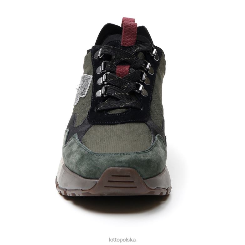 Lotto Polska Buty - Lotto Człowiek liść winogron/cała czarna/zielona żywica Tokio Shibuya II buty R4DBZ5