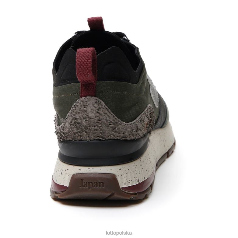 Lotto Polska Buty - Lotto Człowiek liść winogron/cała czarna/zielona żywica Tokio Shibuya II buty R4DBZ5