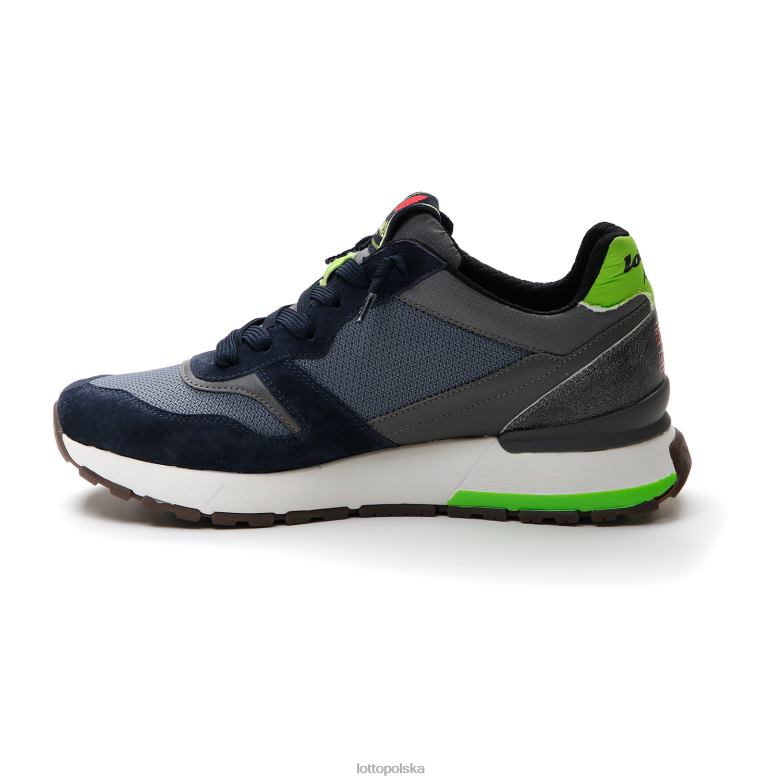 Lotto Polska Buty - Lotto Człowiek niebieski miraż/cały czarny/ciemnoniebieski Tokio Ginza buty R4DBZ10