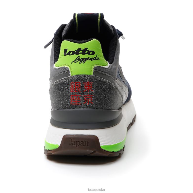 Lotto Polska Buty - Lotto Człowiek niebieski miraż/cały czarny/ciemnoniebieski Tokio Ginza buty R4DBZ10