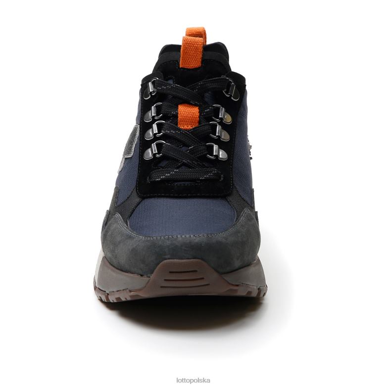 Lotto Polska Buty - Lotto Człowiek nocny błękit/cała czerń/cień szary Tokio Shibuya II buty R4DBZ4