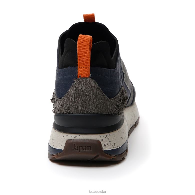 Lotto Polska Buty - Lotto Człowiek nocny błękit/cała czerń/cień szary Tokio Shibuya II buty R4DBZ4