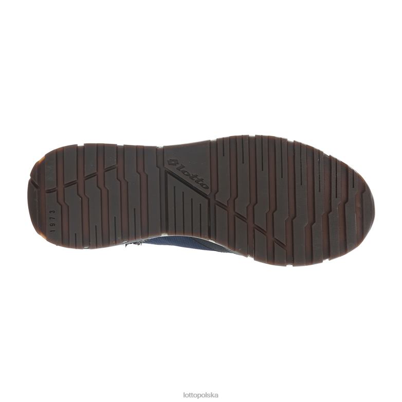 Lotto Polska Buty - Lotto Człowiek nocny błękit/cała czerń/cień szary Tokio Shibuya II buty R4DBZ4