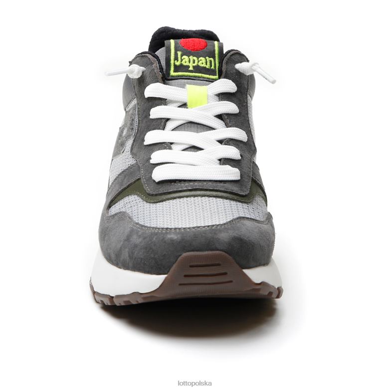 Lotto Polska Buty - Lotto Człowiek popielaty/cały czarny/cieniowoszary Tokio Ginza buty R4DBZ22