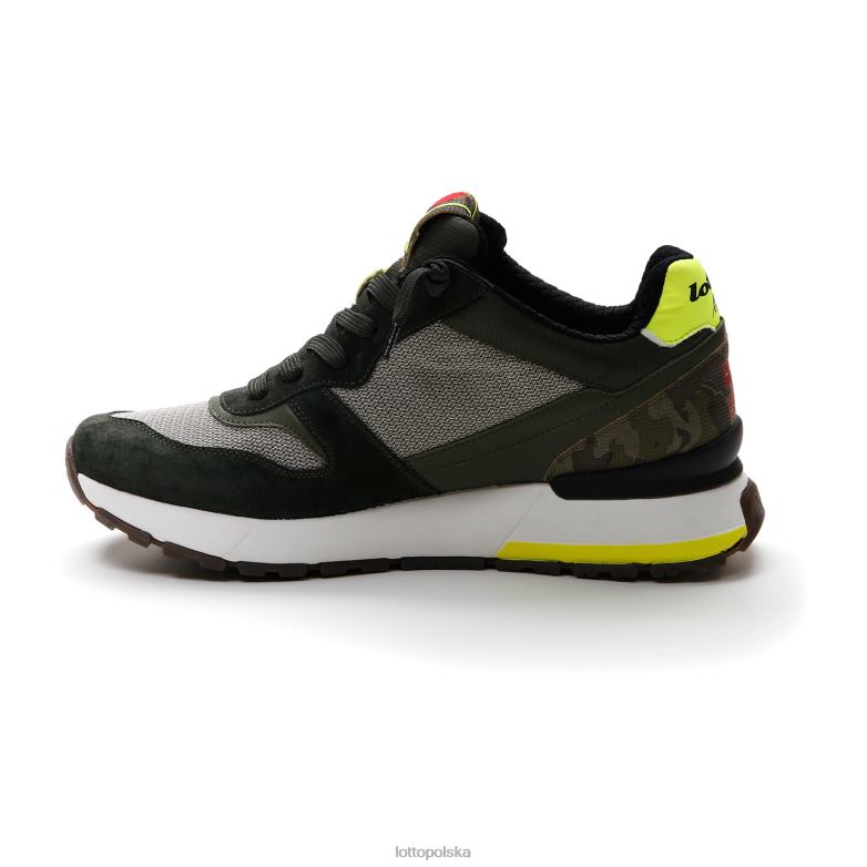 Lotto Polska Buty - Lotto Człowiek zielona żywica/ciepły szary 4u/liść winogron Kamuflaż Tokyo Ginza buty R4DBZ24